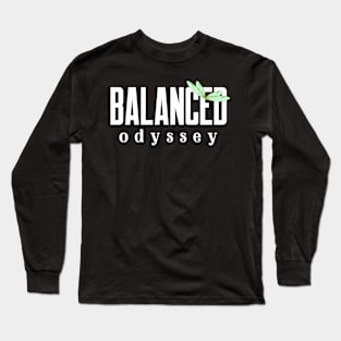 Balanced Odyssey for the Sustainable Traveler! Long Sleeve T-Shirt